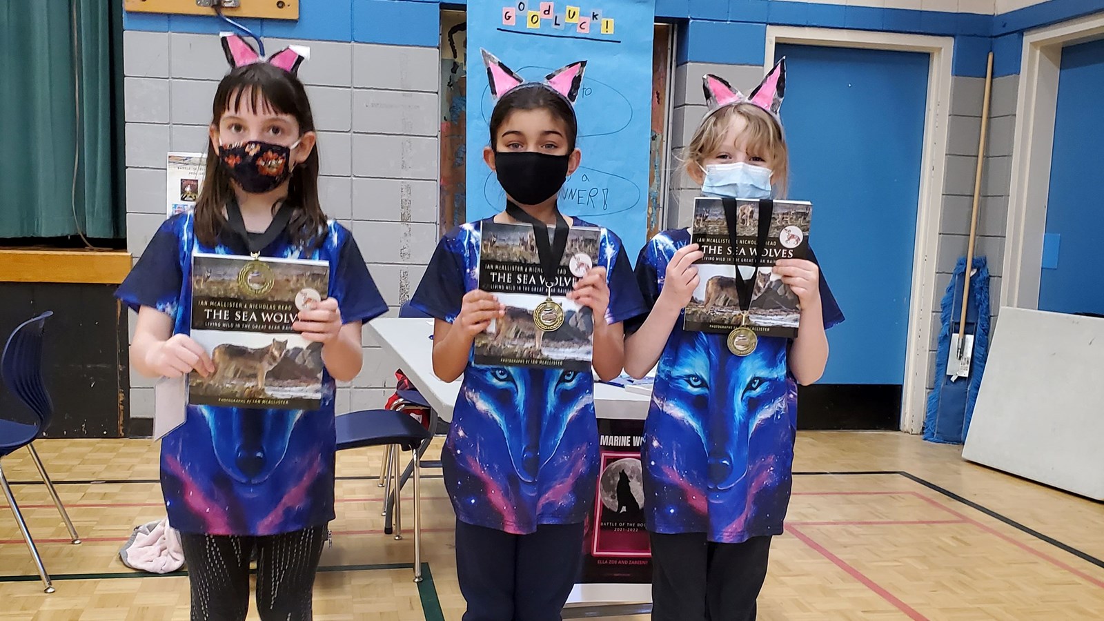 Grade 3 Battle of the Books Winners.